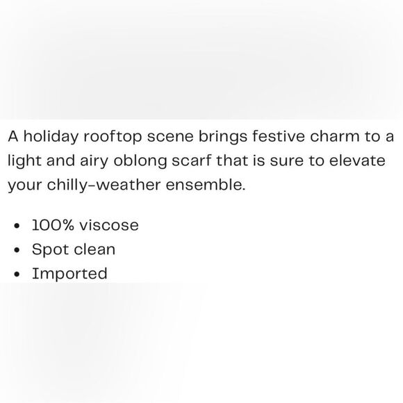 kate spade Black White Art Large Dot Oblong Fringe Hem Scarf - Picture 5 of 12